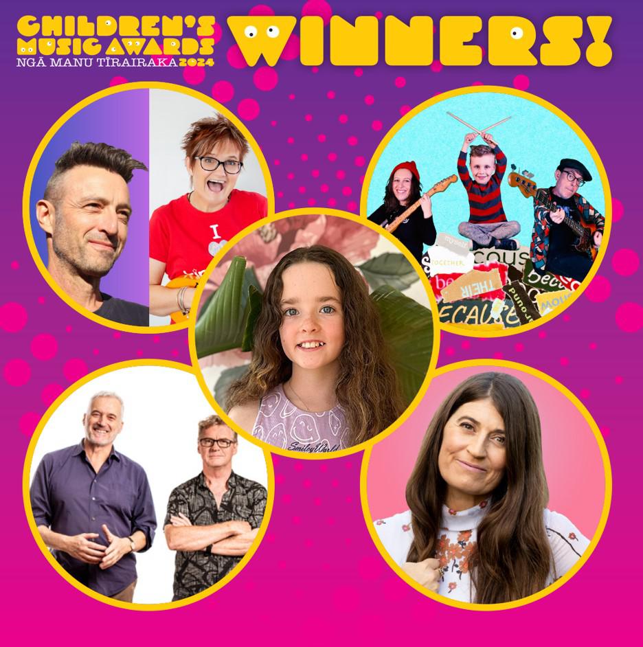 Announcing The Winners of The 2024 Ngā Manu Tīrairaka | NZ Children’s Music Awards