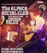 AOTNZ tours Alpaca Social Club with Cousin Alice