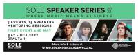 SOLE Music Academy presents a music business seminar and mentoring series to support Canterbury artists and upcoming music professionals