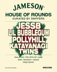 Jameson and Sniffers announce the New Zealand inaugural debut of renowned live music series, Jameson House of Rounds