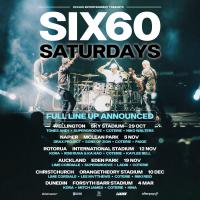 Six60 Saturdays | Support Acts Announced For All Six Stadium Shows