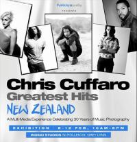 Chris Cuffaro - Greatest Hits music photography and multi-media exhibition