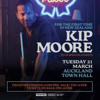 Kip Moore announces debut New Zealand show this March