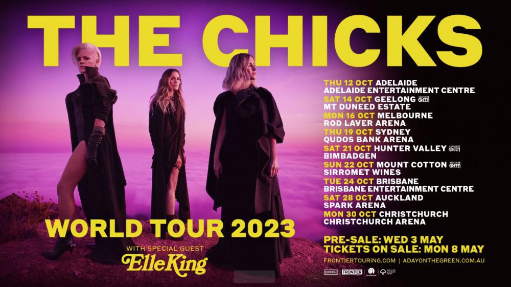 The Chicks Return To New Zealand In October 2023