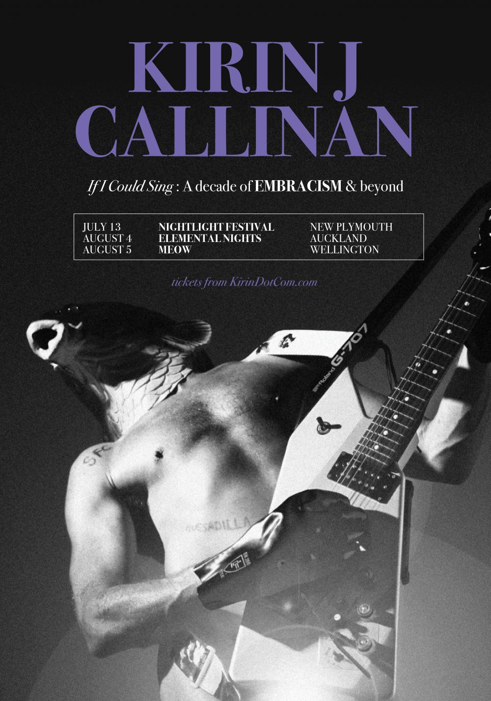 Kirin J Callinan Announces NZ Tour Dates