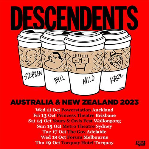 Descendents Punk Rock Giants Set To Tour New Zealand October 2023