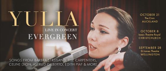 Multi-award winning artist Yulia - Live in Concert