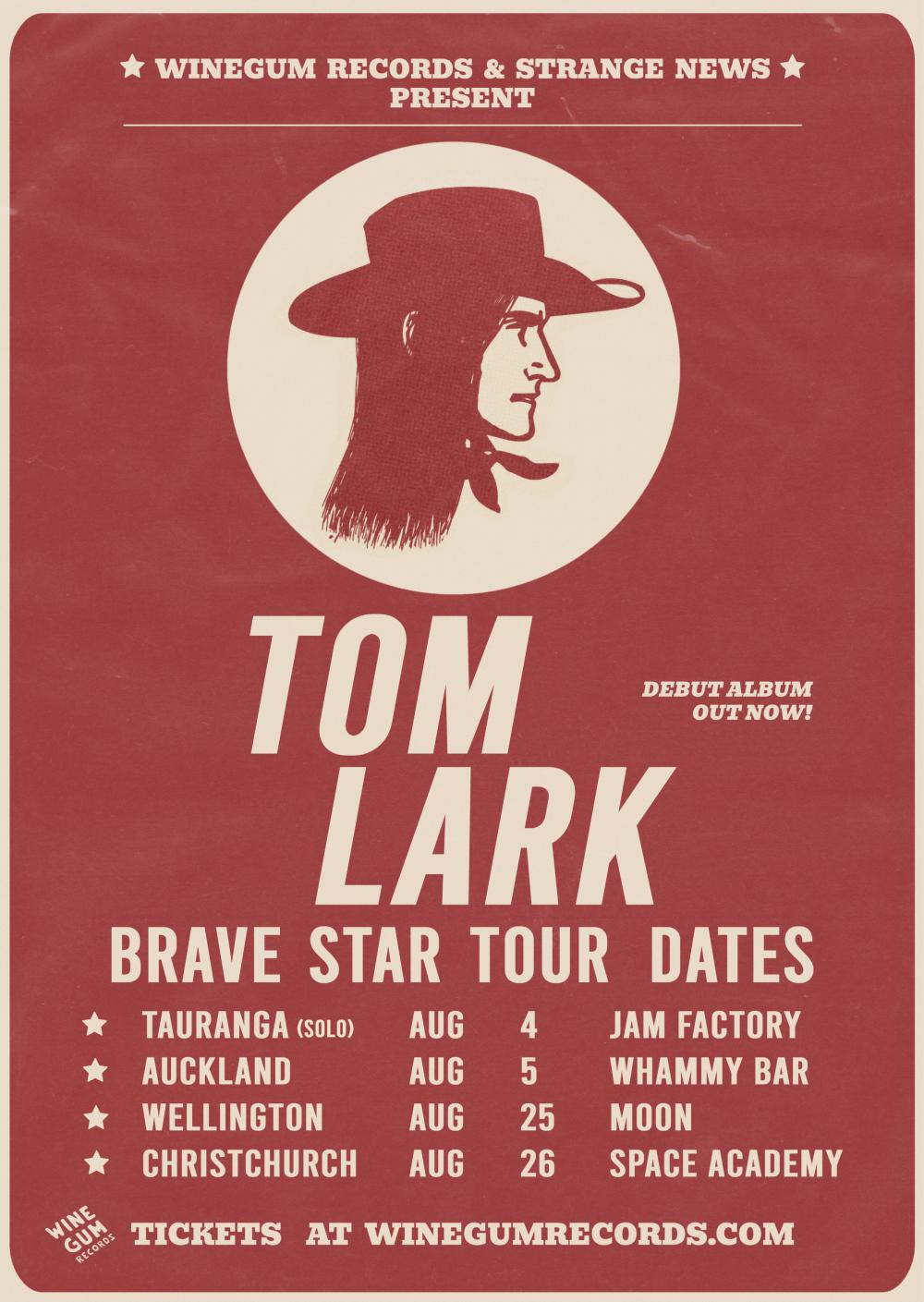 Tom Lark Tour: Ōtautahi show added, supports announced