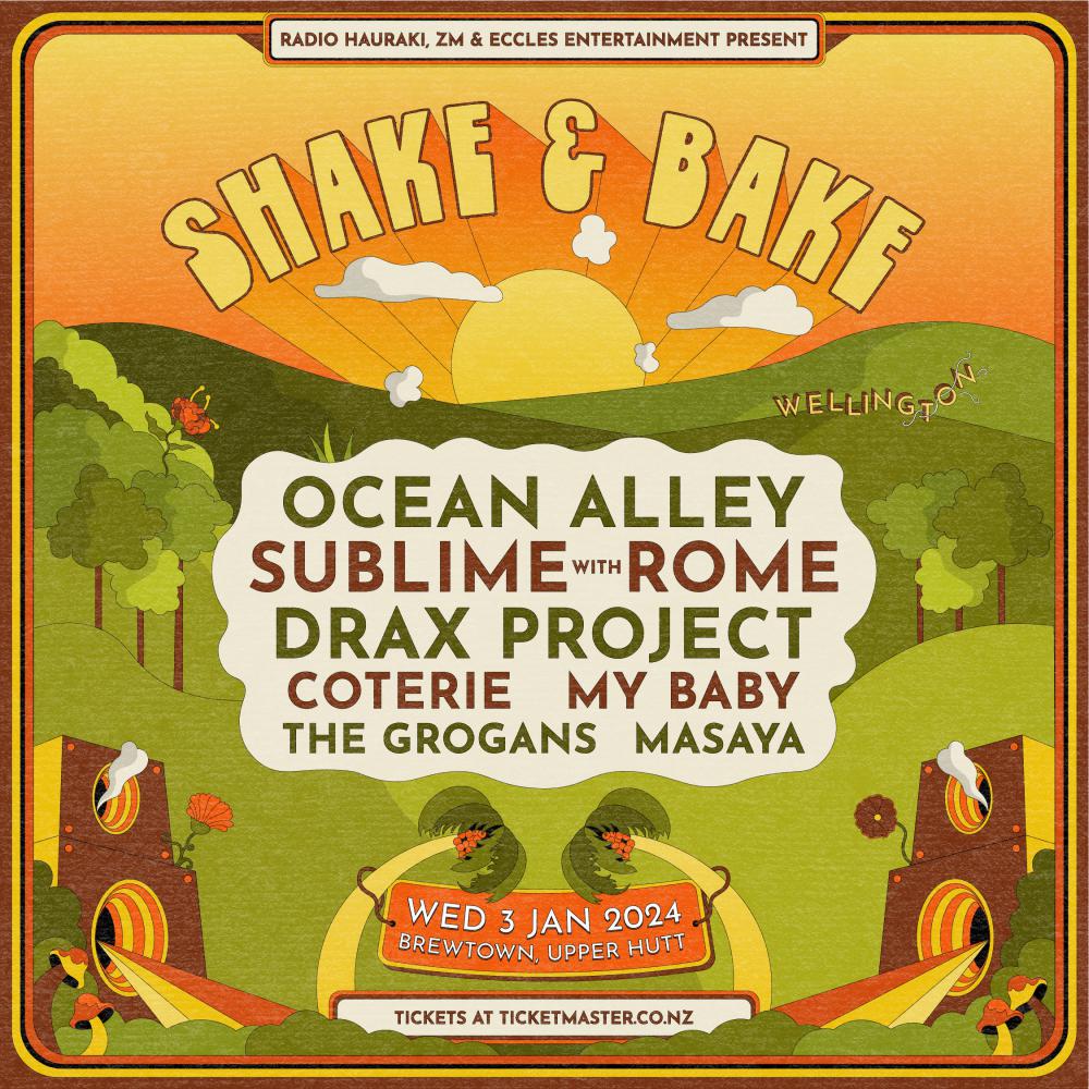 Introducing Shake & Bake! Featuring Ocean Alley, Sublime With Rome, Drax Project & More