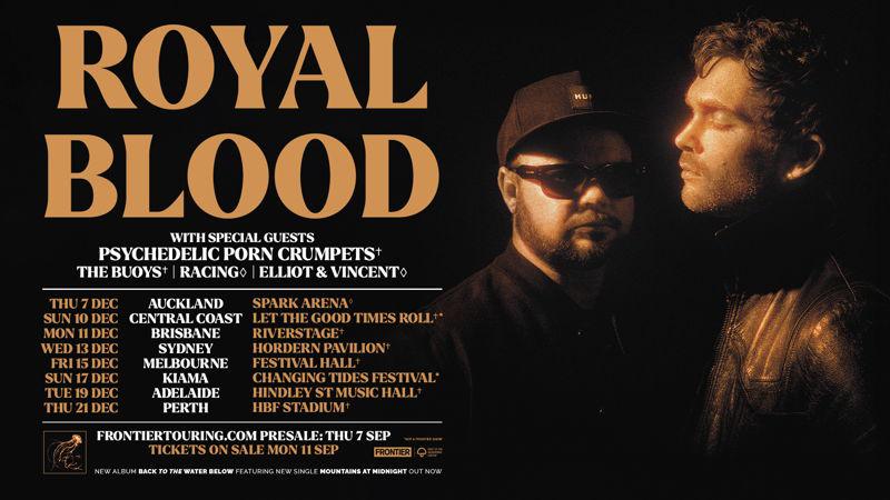 Royal Blood announce return to New Zealand with headline tour this December