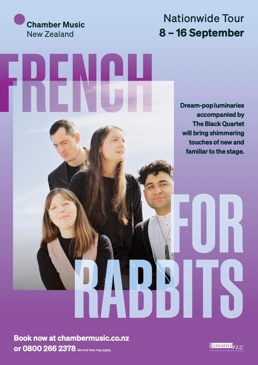 French For Rabbits - CMNZ Series: Tour kicks off today