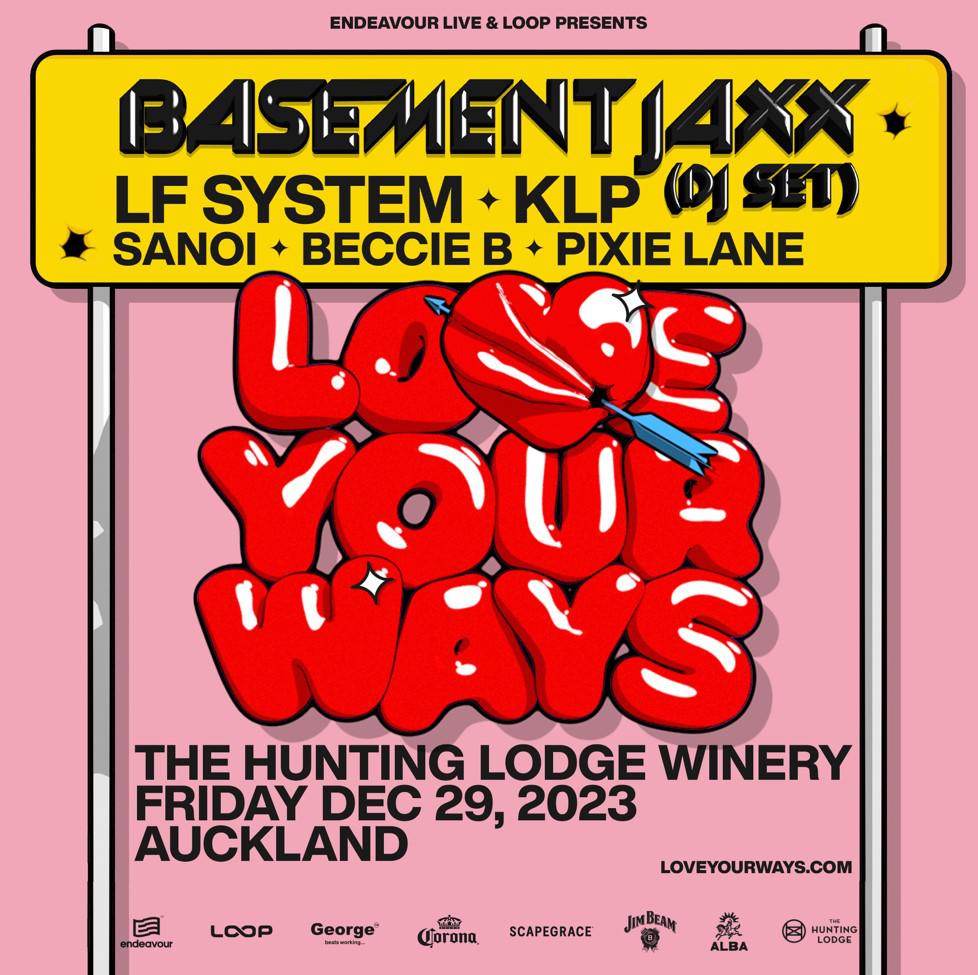 Basement Jaxx Returns to Headline Auckland’s New Love Your Ways Fest