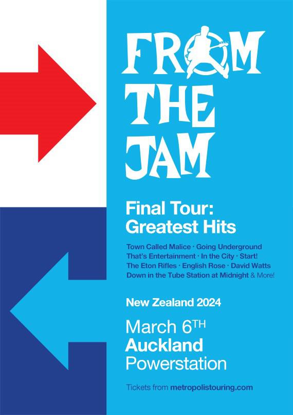 From The Jam Announce March 2024 Auckland Show