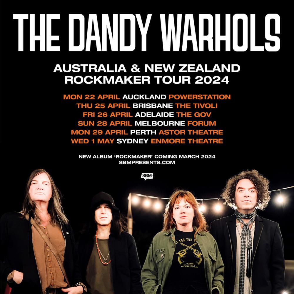 The Dandy Warhols - New Zealand Tour April 2024