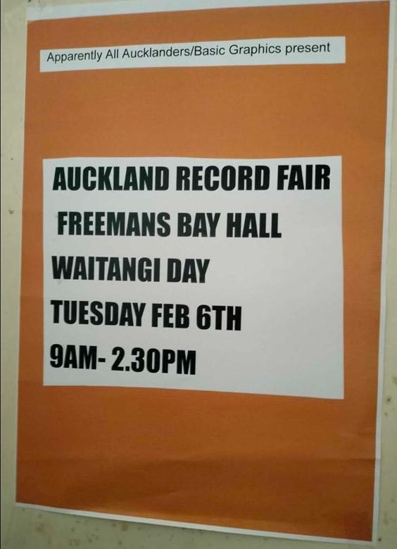 Attention record fiends - the Auckland Record Fair is returning