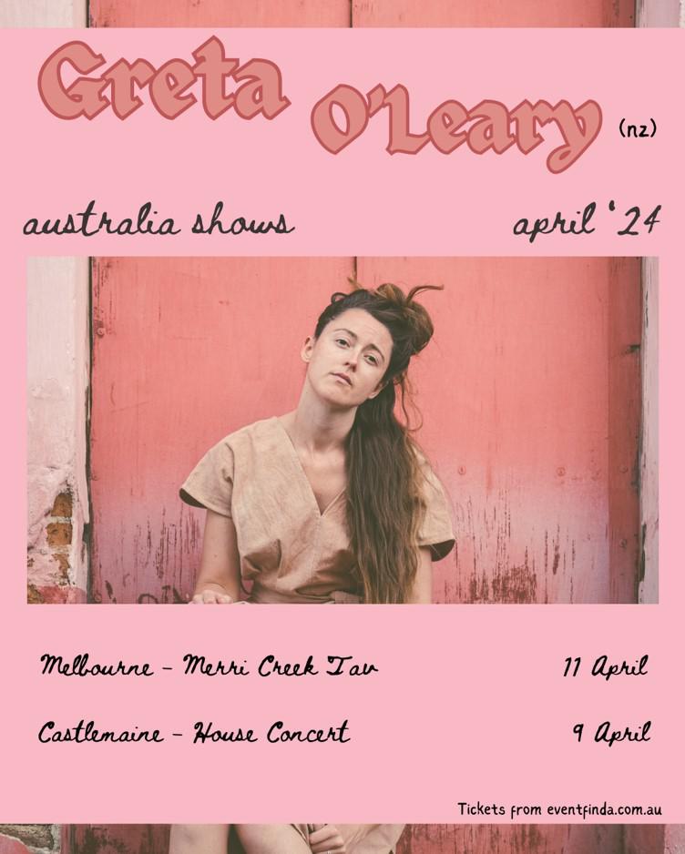 Greta O'Leary Announces Debut Australia Shows