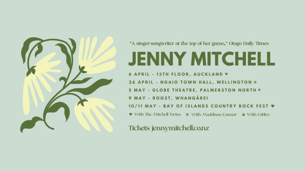 Jenny Mitchell Unveils North Island Tour