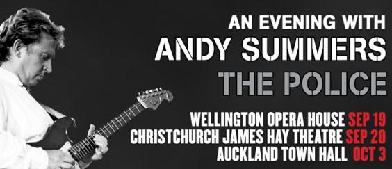 The Police’s Guitar Legend Announces NZ Tour