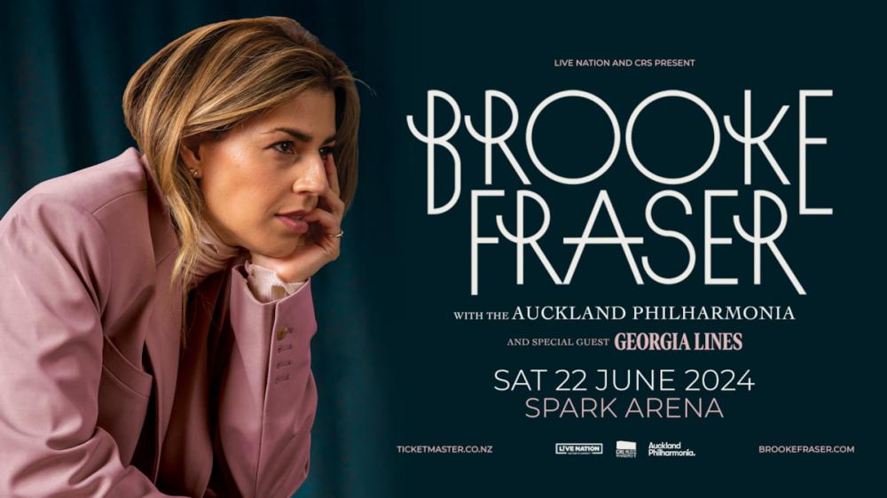 Brooke Fraser Announces Georgia Lines as Special Guest for Show with Auckland Philharmonia