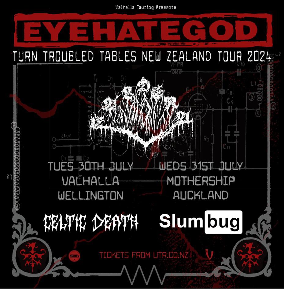 Eyehategod Supports Announced for Aotearoa Tour