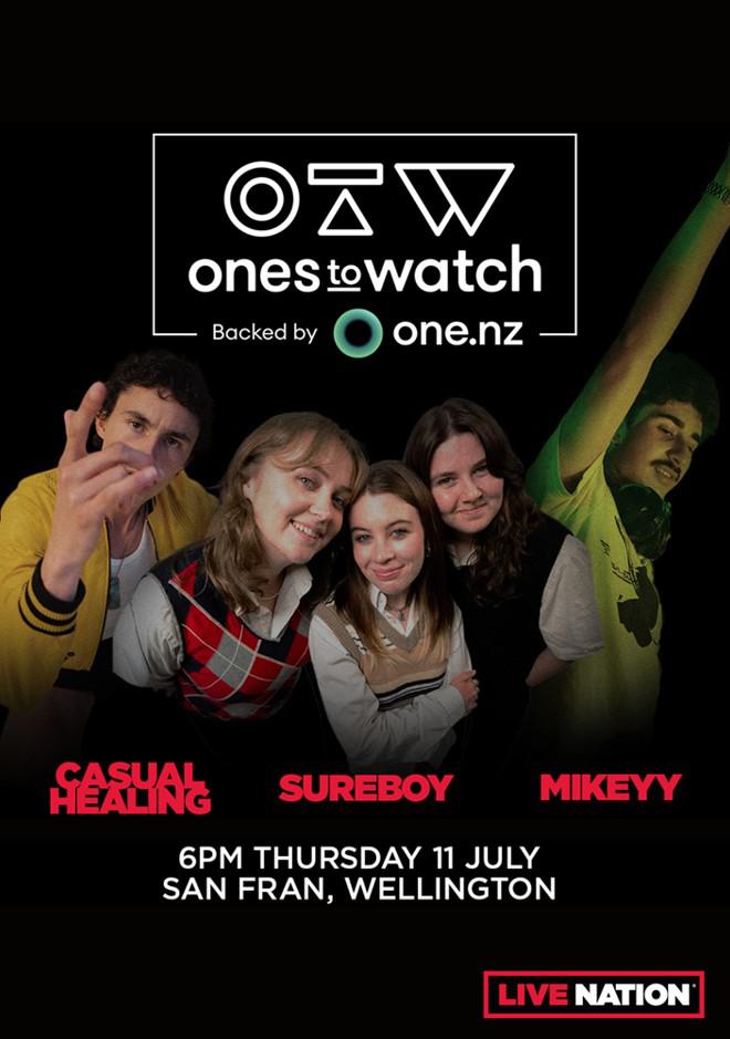 One NZ And Live Nation's Ones To Watch Showcase In Wellington