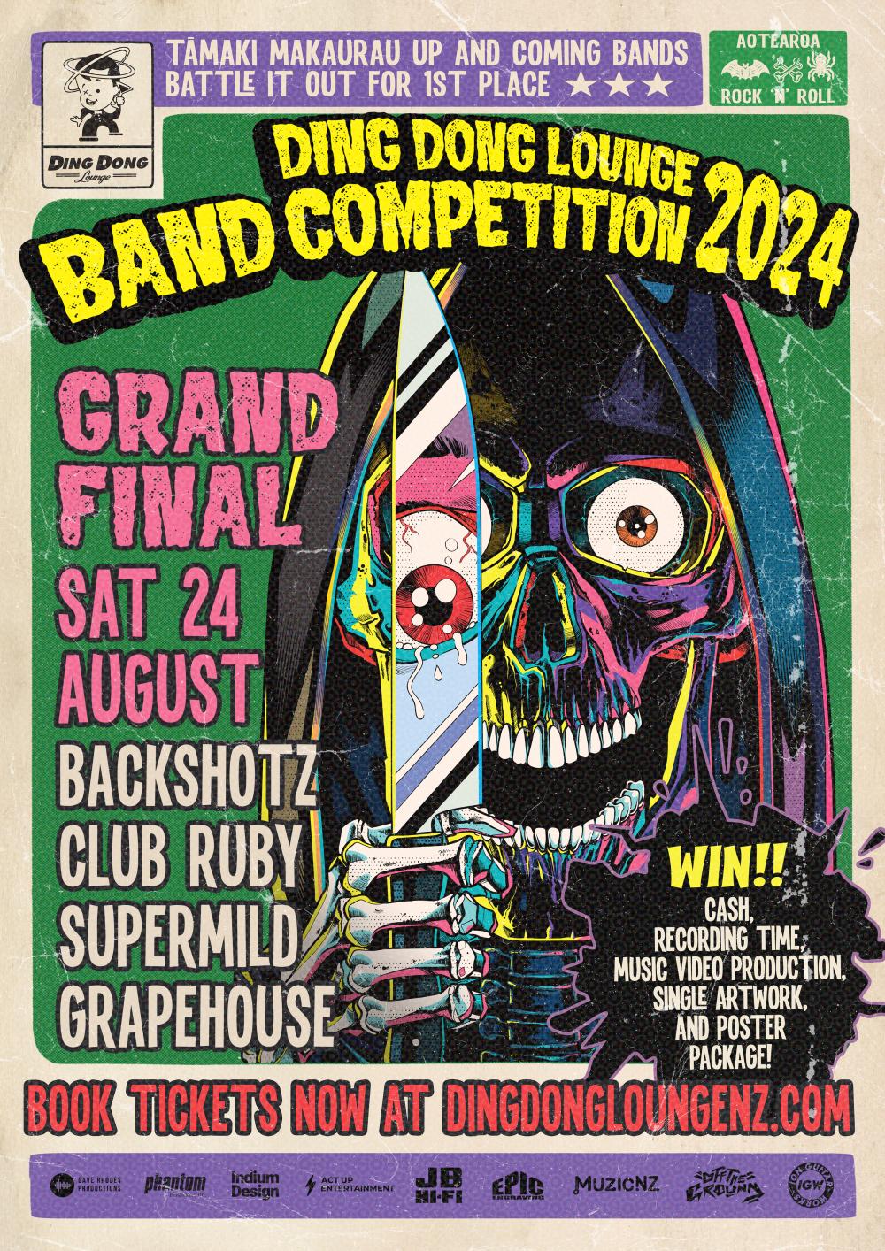 Ding Dong Lounge Band Competition Announces Grand Finalists