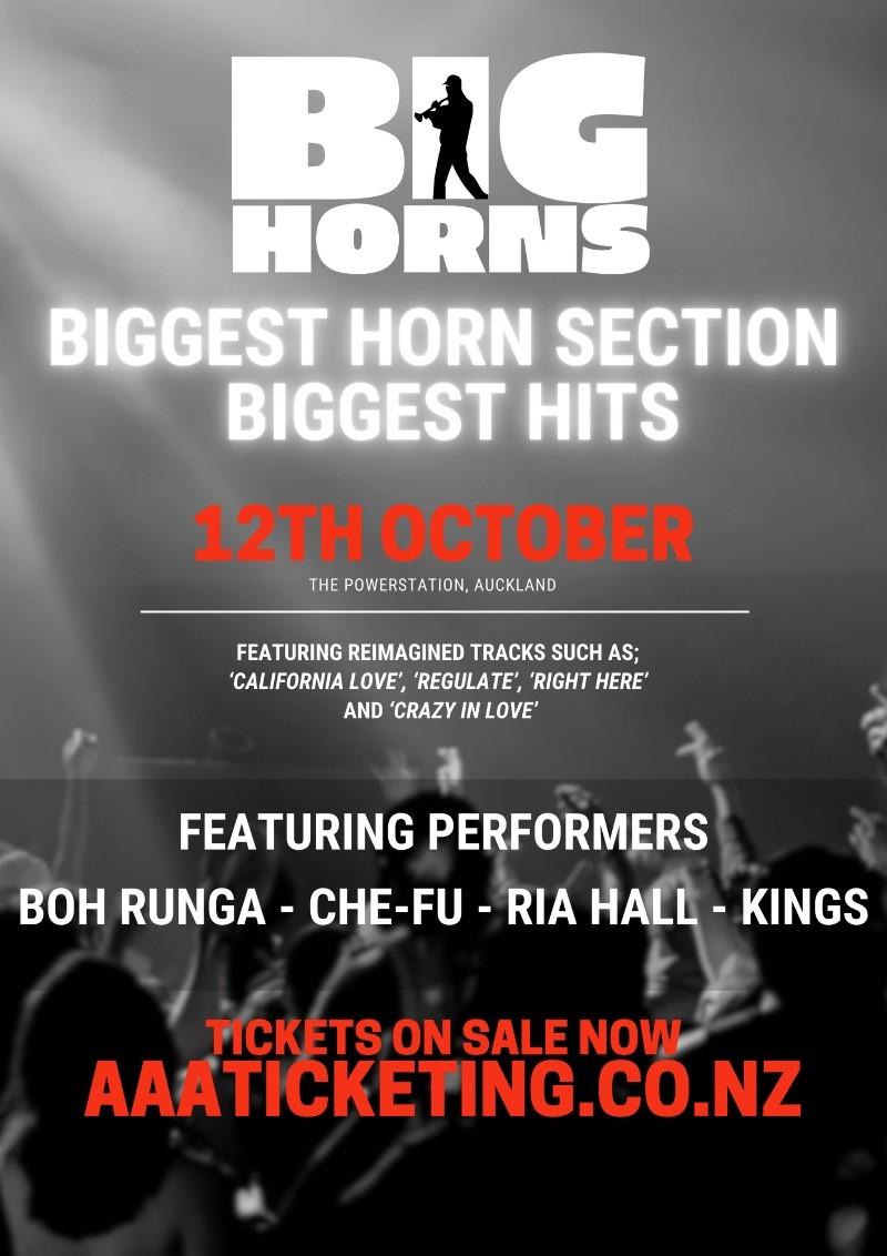 Boh Runga joins the Big Horns line-up