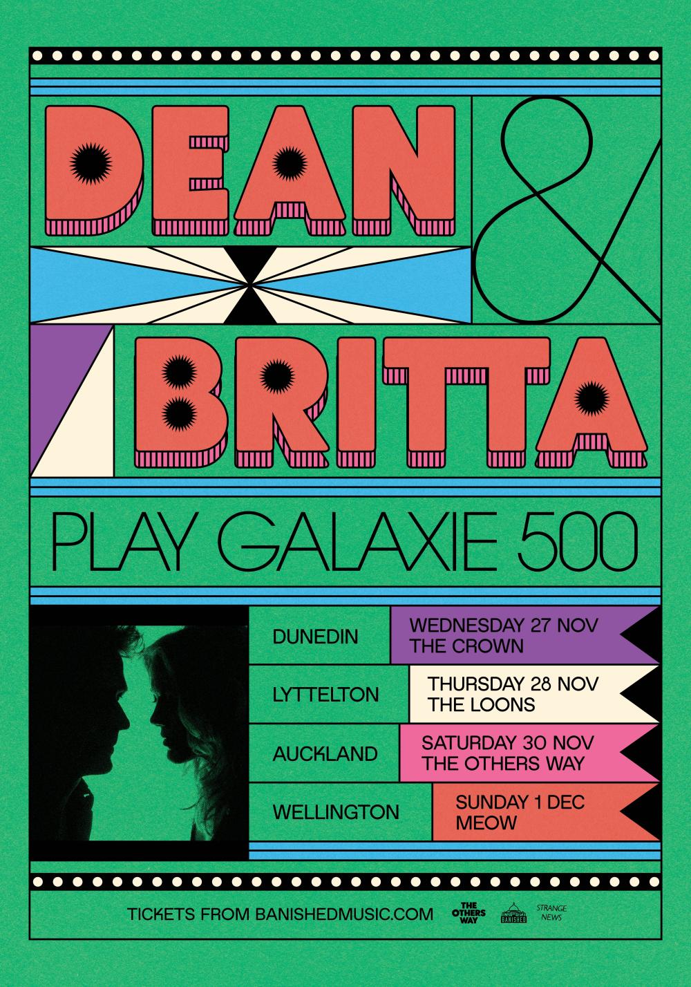 Dean & Britta Play Galaxie 500 NZ Tour 2024