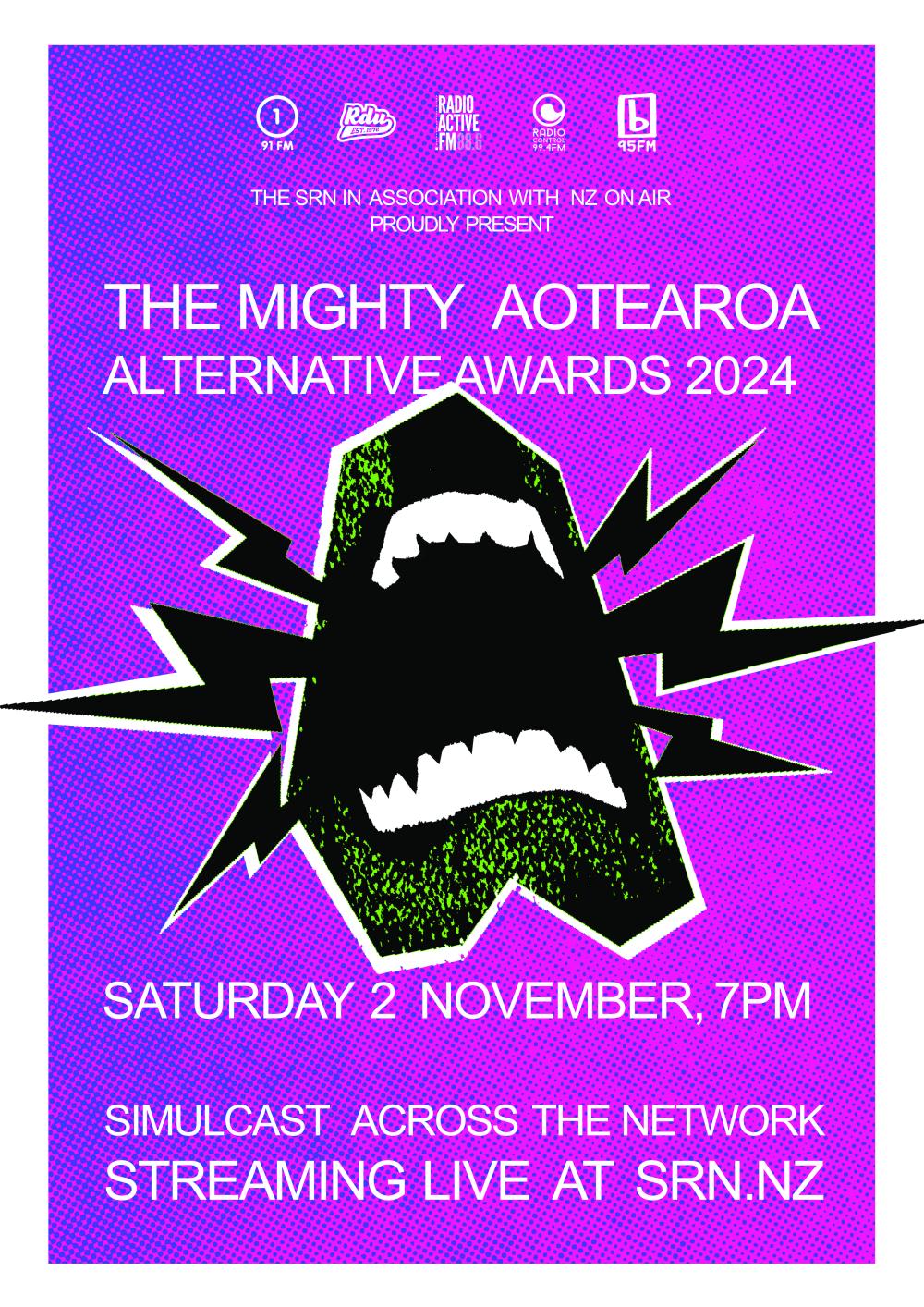 Introducing: The Mighty Aotearoa Alternative Awards 2024