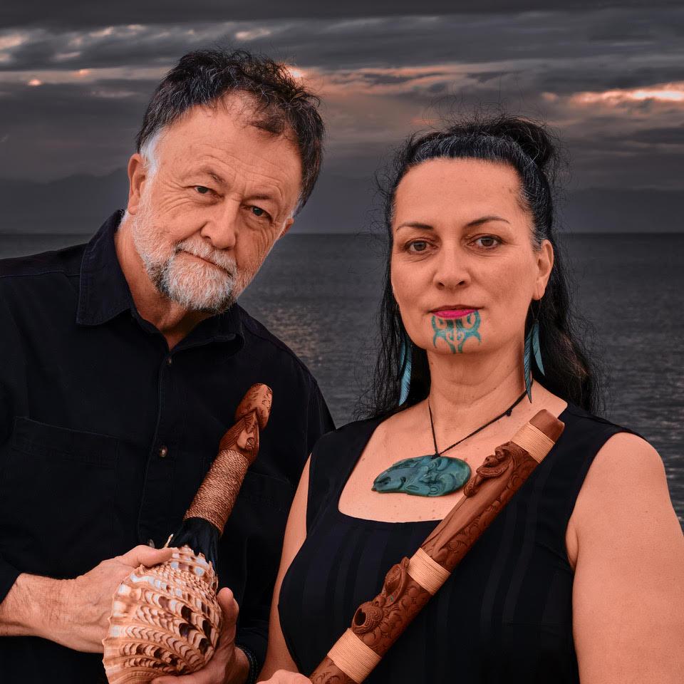 Ariana Tikao (Kāi Tahu) and Bob Bickerton join forces as Muriwai