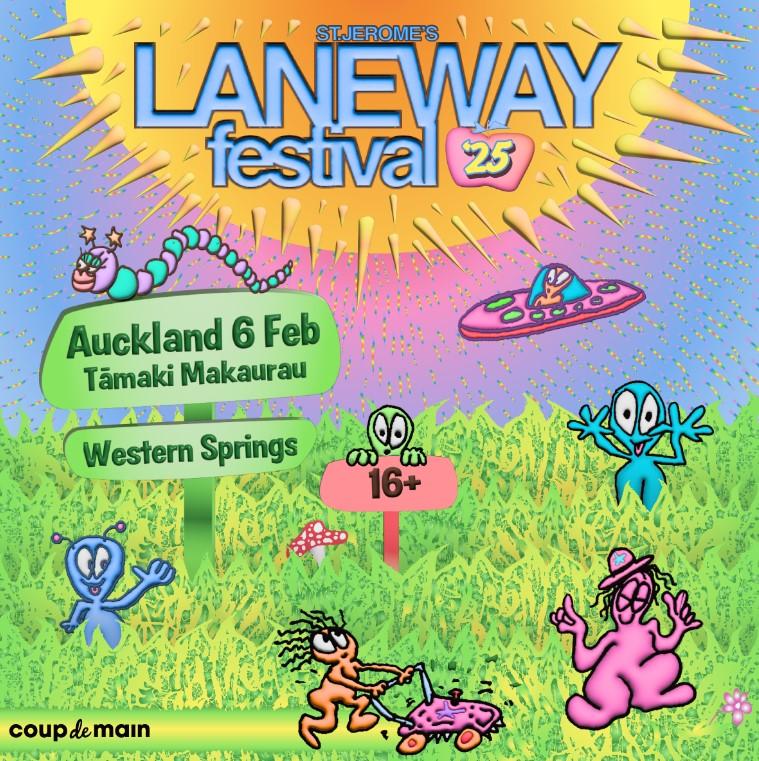 Laneway Festival NZ Reveals 2025 Date And Venue