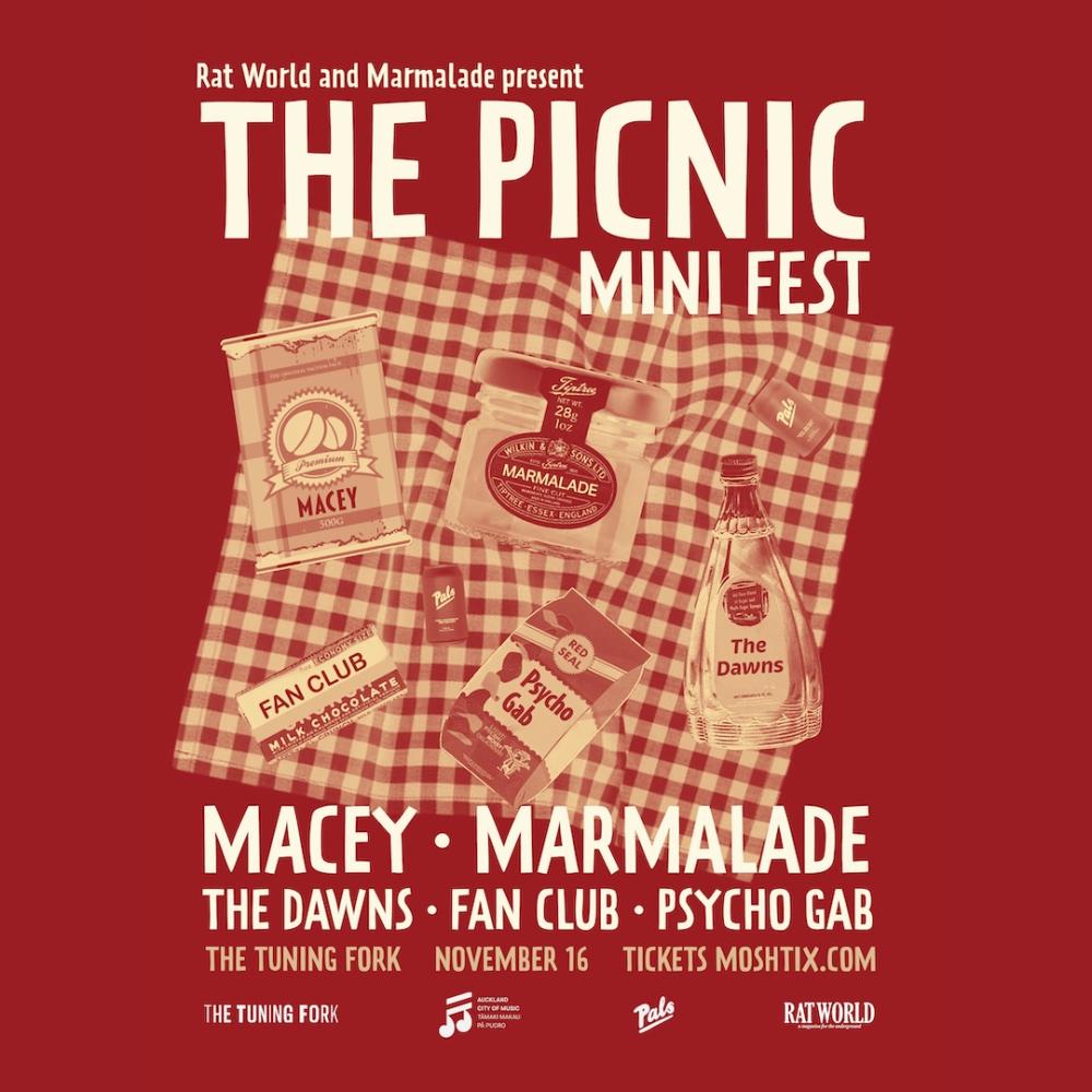 The Picnic: Marmalade and Rat World Present a Mini-Fest of Auckland’s Hottest Local Acts