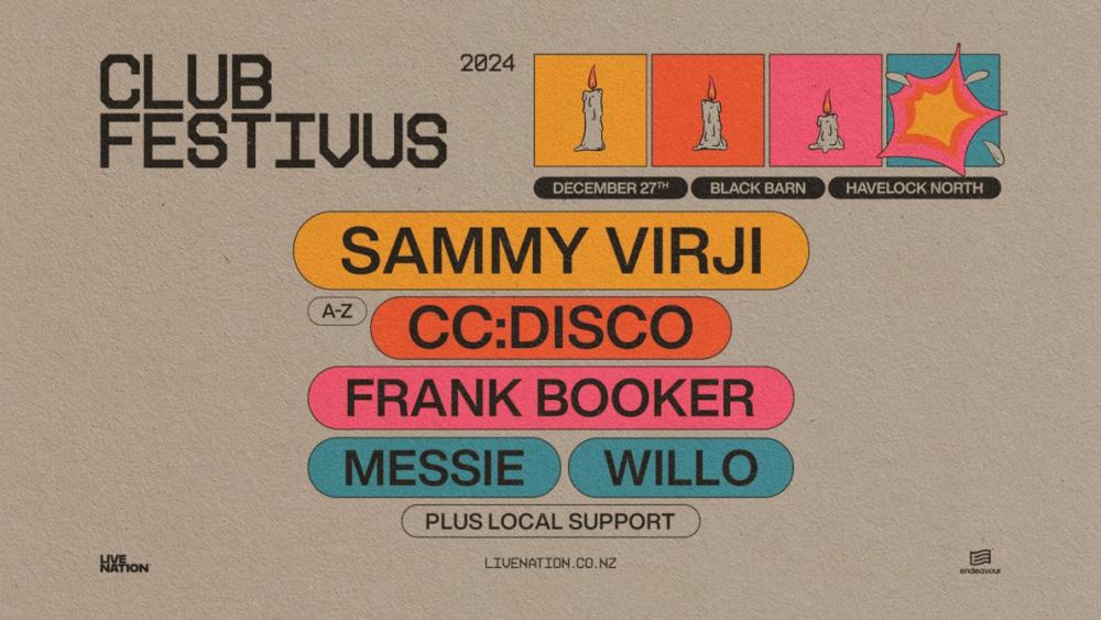 Club Festivus is back this summer with a huge line-up