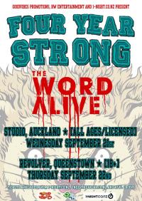 Four Year Strong and The Word Alive NZ Tour