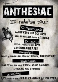 Anthesiac Null and Void EP Release Tour 2011