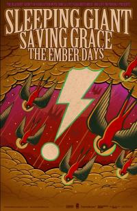 Sleeping Giant (USA) New Zealand Tour 2013 with Saving Grace & The Ember Days