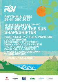 Rhythm and Vines Day Schedule and Day Ticket Information Released