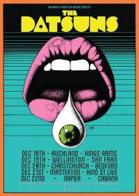 The Datsuns announce support acts for their NZ December shows in support of their new trippy yet brutal album Deep Sleep