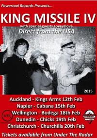 King Missile tour firing on all cylinders with support act announcements