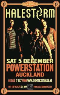 Grammy Award Winning Rock Band Halestorm announce NZ concert