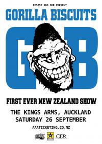 Gorilla Biscuits First Ever NZ Show