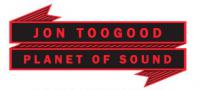 Jon Toogood - Planet Of Sound - New Shows Added