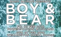 Boy & Bear return to New Zealand Feb 2016