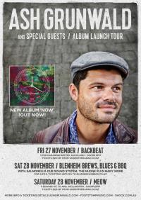 Ash Grunwald returns to New Zealand