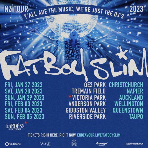 fatboy slim nz tour dates